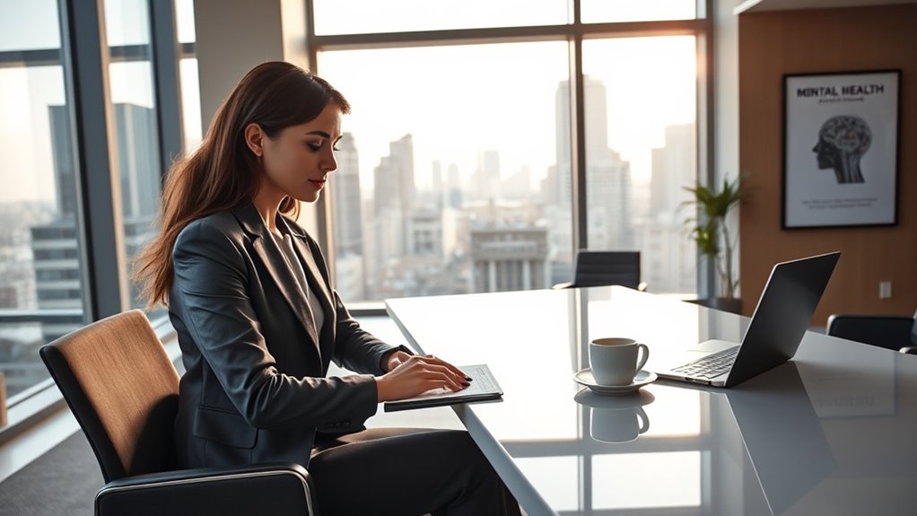 Zugang zu psychischer Gesundheitsförderung am Arbeitsplatz