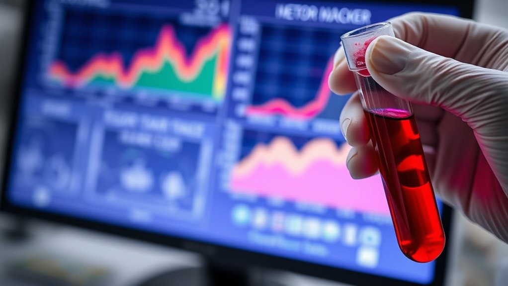 Überwachung von Brustkrebsmarkern