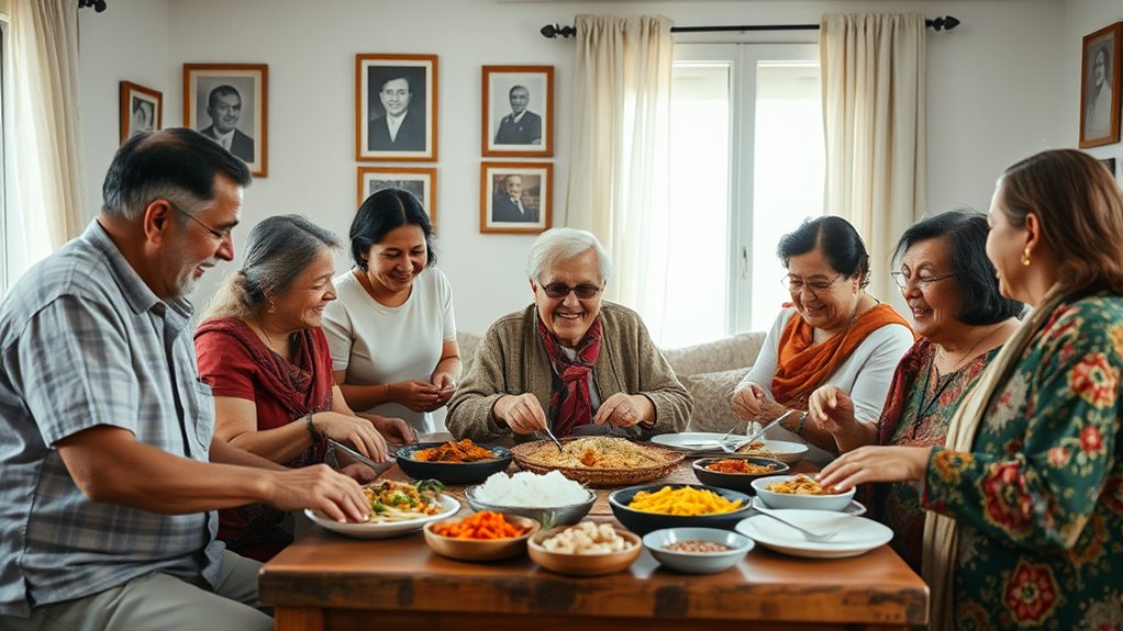 Das Feiern von Traditionen stärkt die Familie