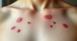 Brustjucken oder Brennen