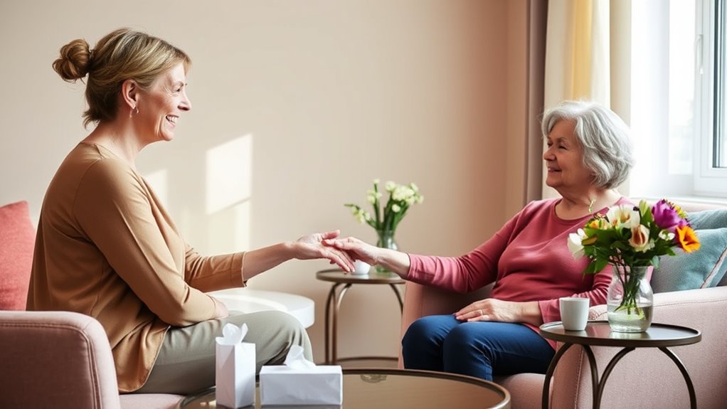 Verbesserung der Beziehungen während der Behandlung