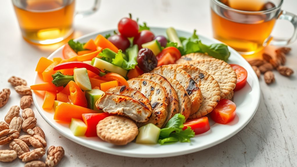 häufige nährstoffdichte Mahlzeiten