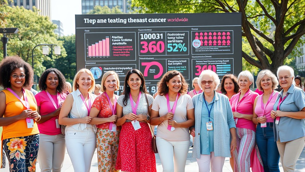 globale Verbesserungen der Überlebensraten bei Brustkrebs