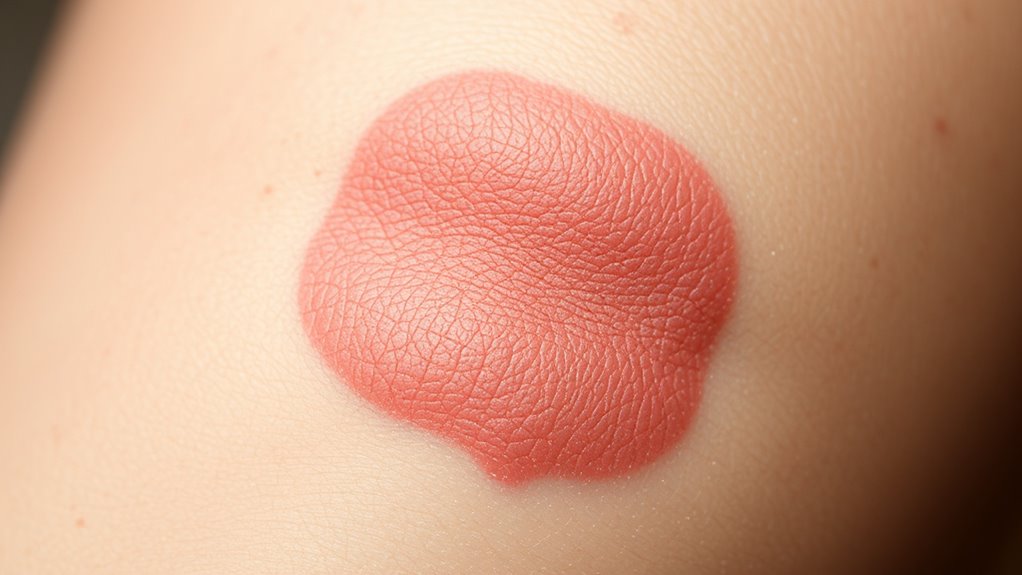 verhärtete Narben begrenzen die Beweglichkeit