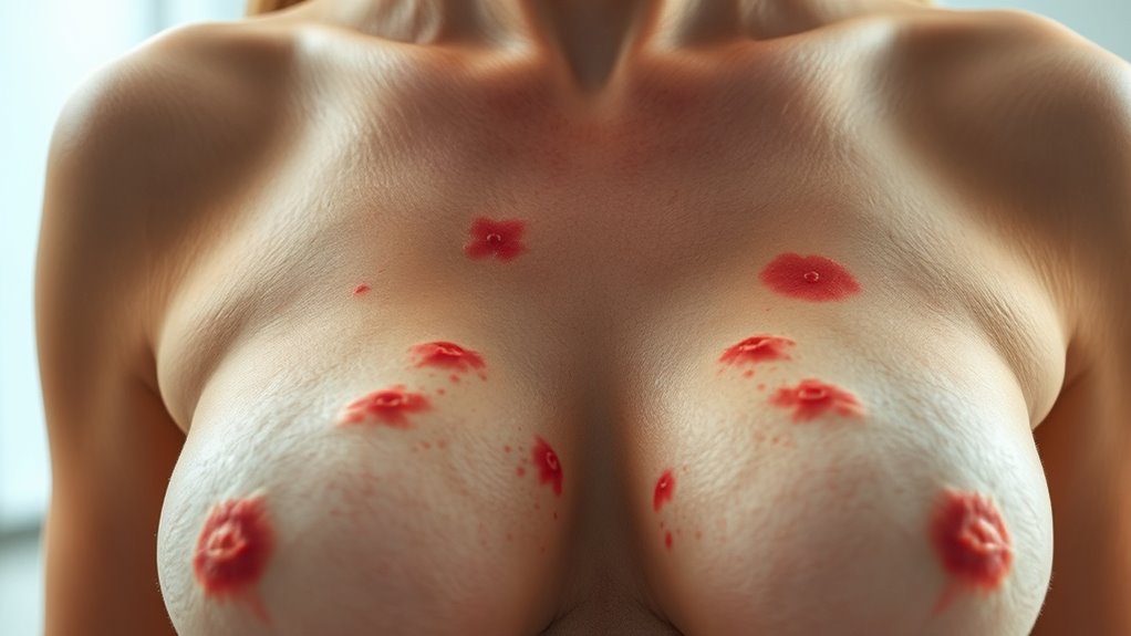 Anzeichen von inflammatorischem Brustkrebs