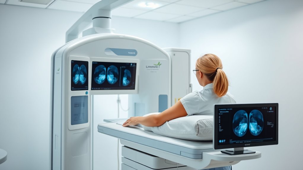 geringe Strahlensicherheitsmaßnahmen