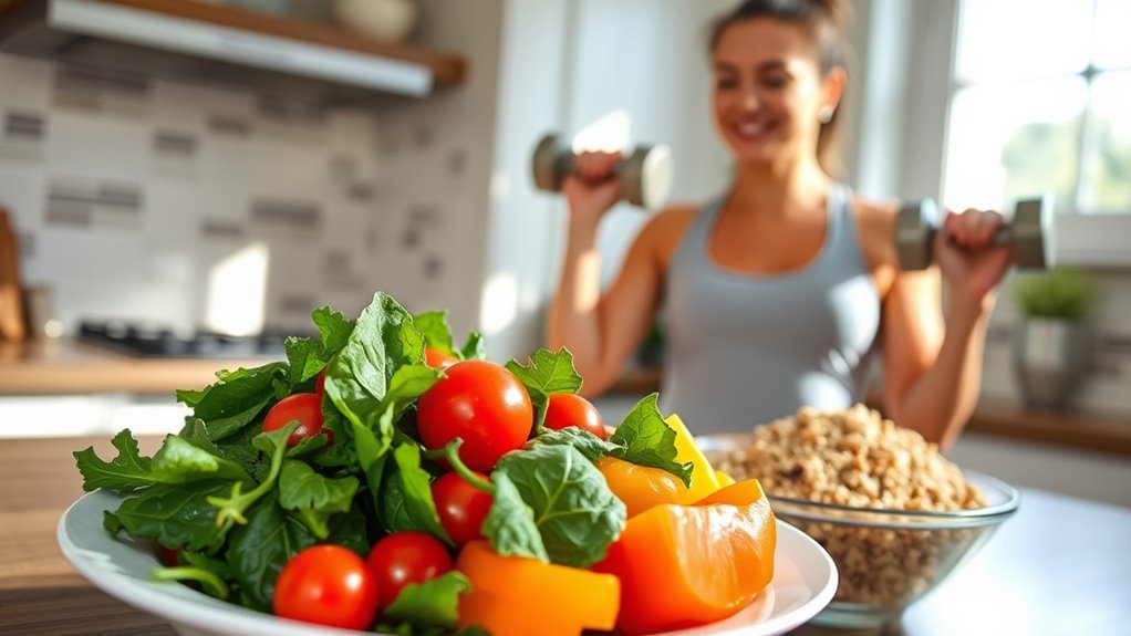 Gesundes Gewicht durch Ernährung aufrechterhalten