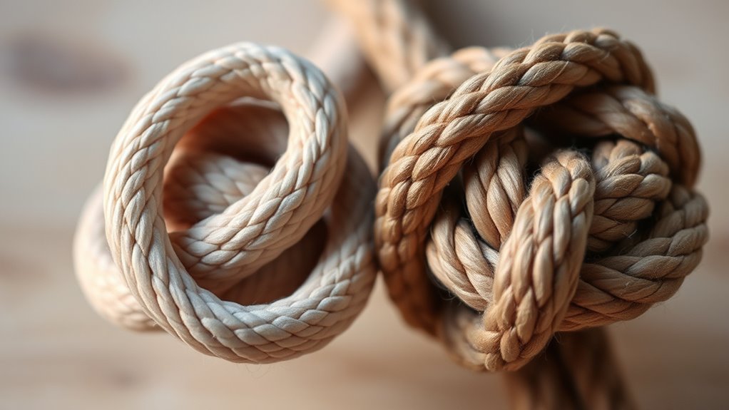 Materialwahl beeinflusst die Knoteneigenschaften