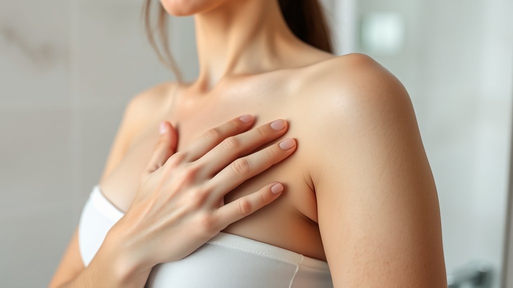 Überwachen Sie regelmäßig Veränderungen der Brust