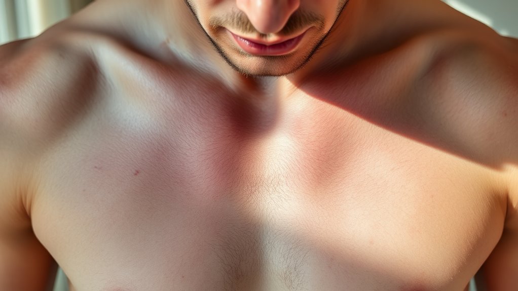 überwachen anhaltende Brustschmerzen