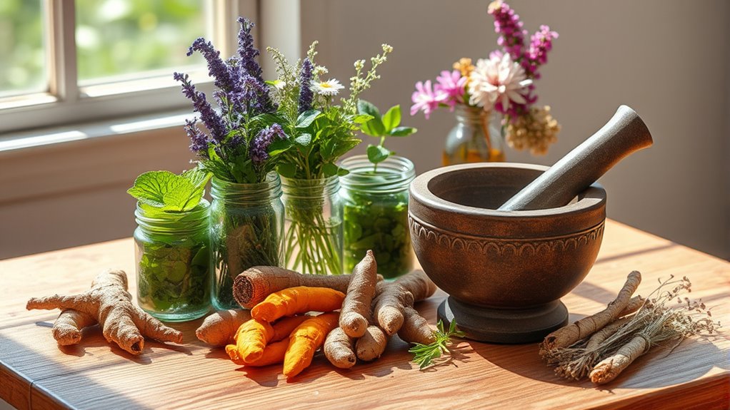 natürliche pflanzliche Heilmittel