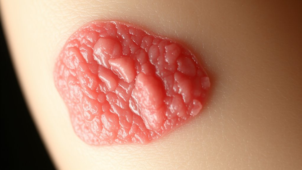 normale Heilung versus beunruhigende Veränderungen