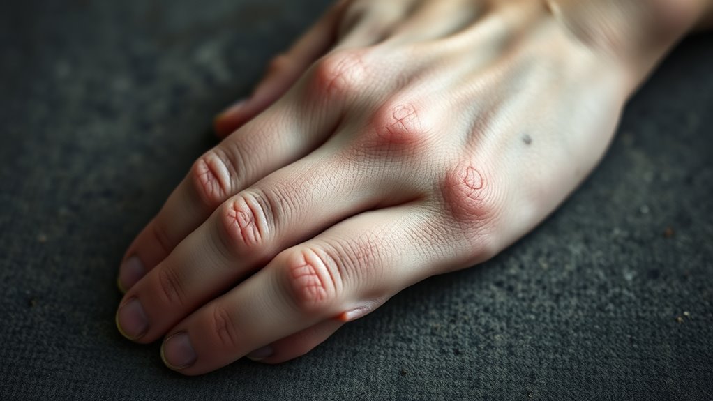 fortschreitende Krebssymptome manifestieren