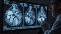 Radiologen unterscheiden zwischen benignen und bösartigen Tumoren