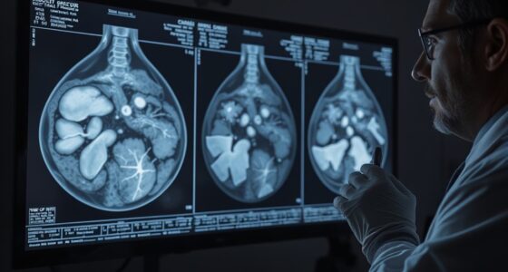 Radiologen unterscheiden zwischen benignen und bösartigen Tumoren