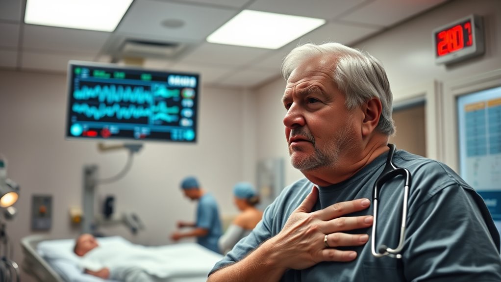 schnelle kardiale und lebenswichtige Bewertung