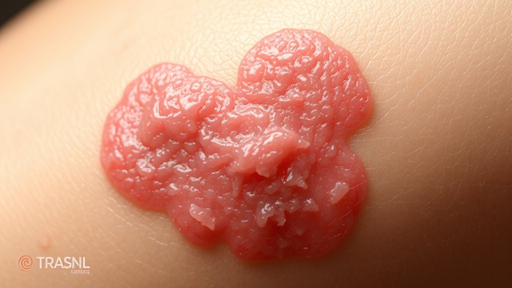 erkennen von Narbengewebe, das verhärtet