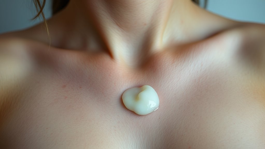 Zeichen von Brustanomalien