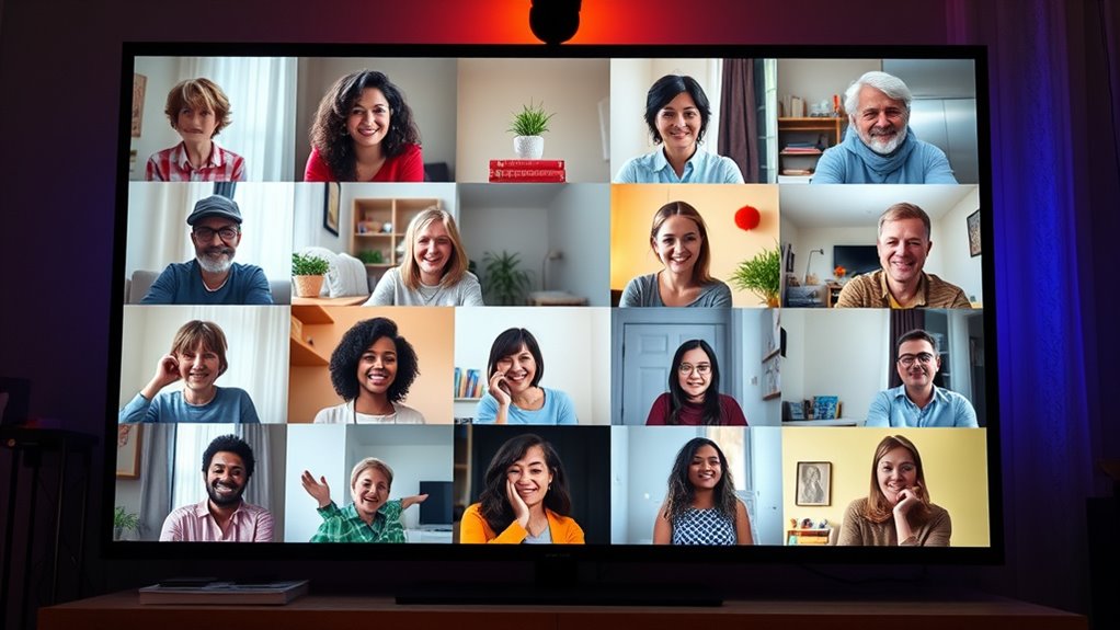 unterstützende respektvolle Online-Umgebung