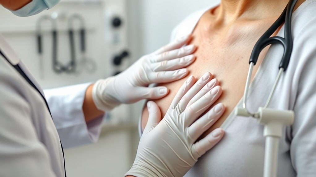 systematische Brustabtasttechniken