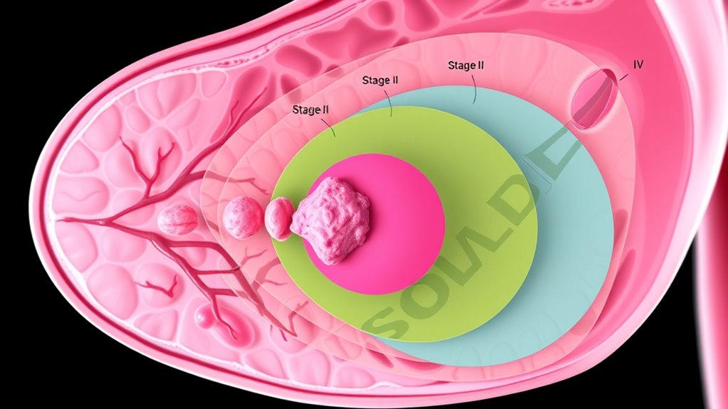 Tumorgröße und Ausbreitung