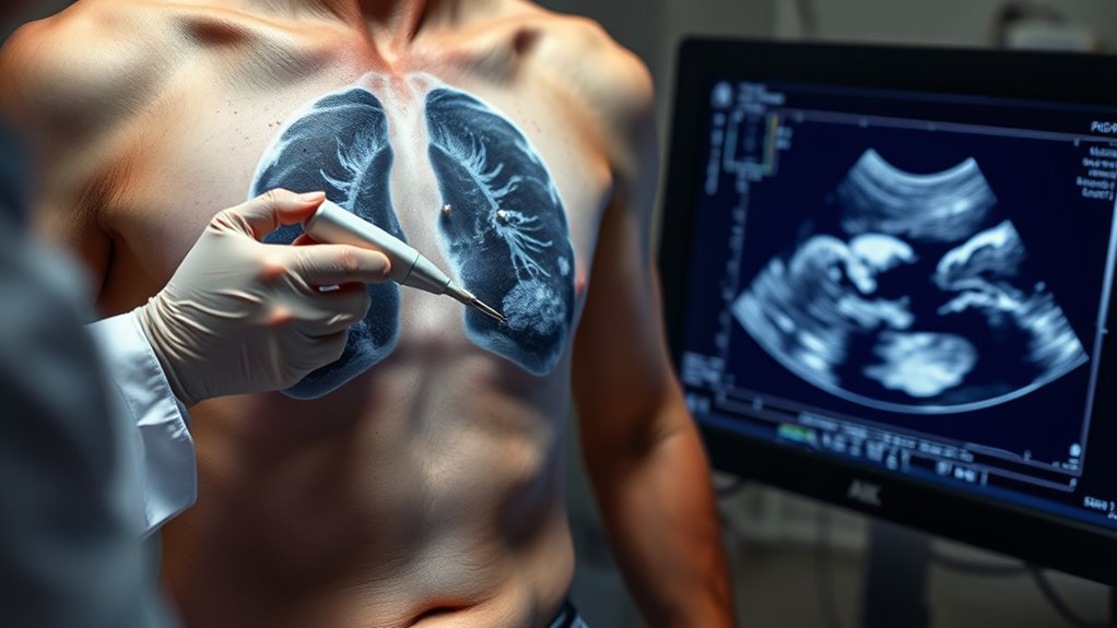 Ultraschall für Leber und Lunge