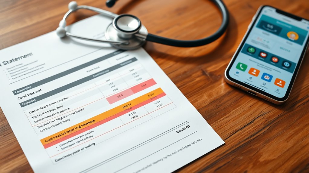 nicht gedeckte Kosten für diagnostische Tests