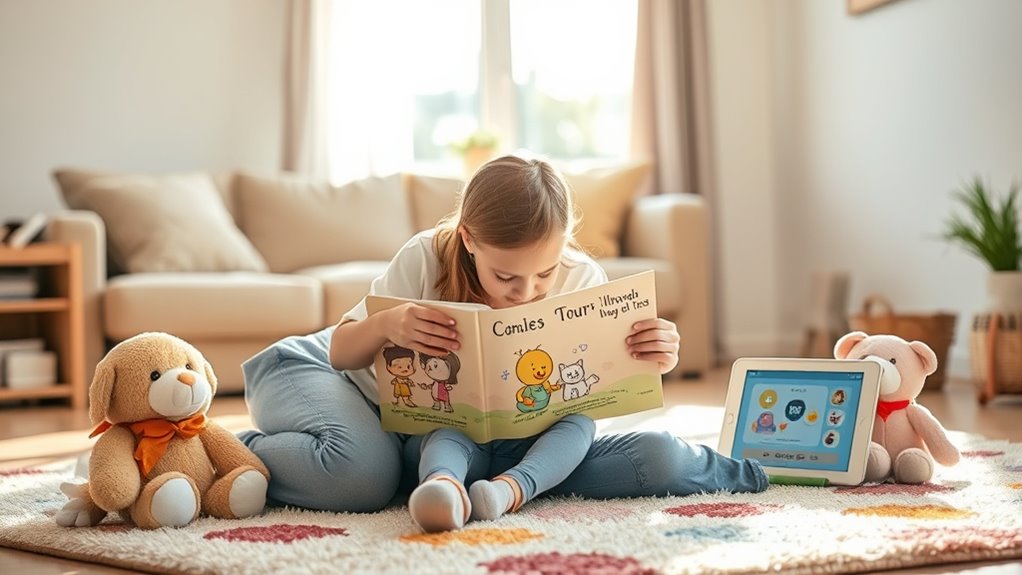 Verwenden Sie visuelle Elemente und spielen Sie