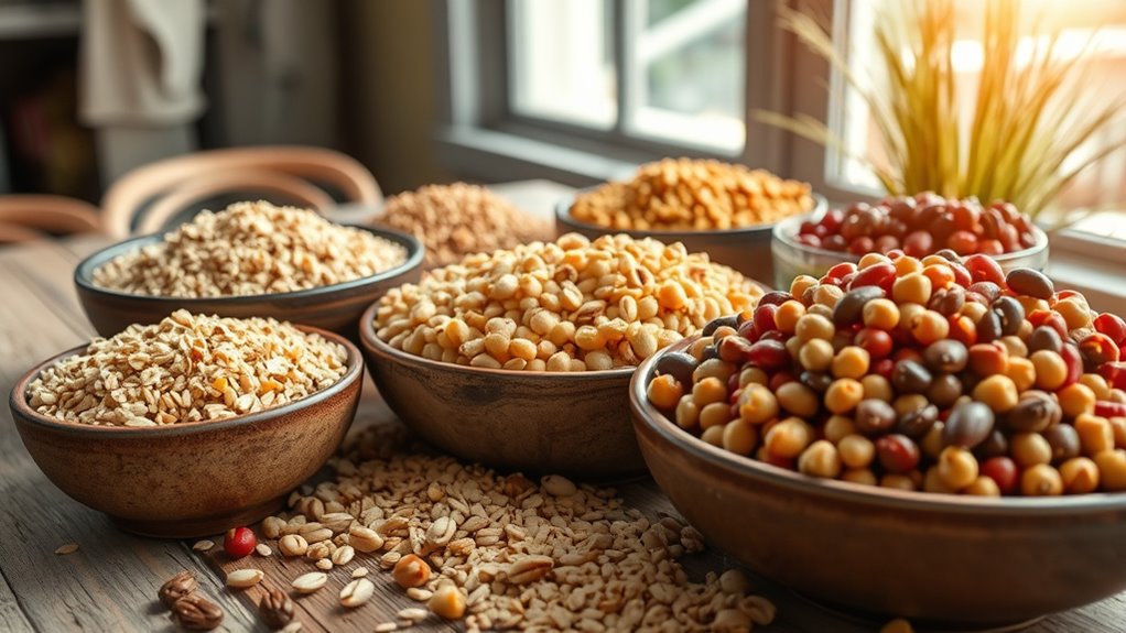 Vollkorngetreide Bohnen Vorteile