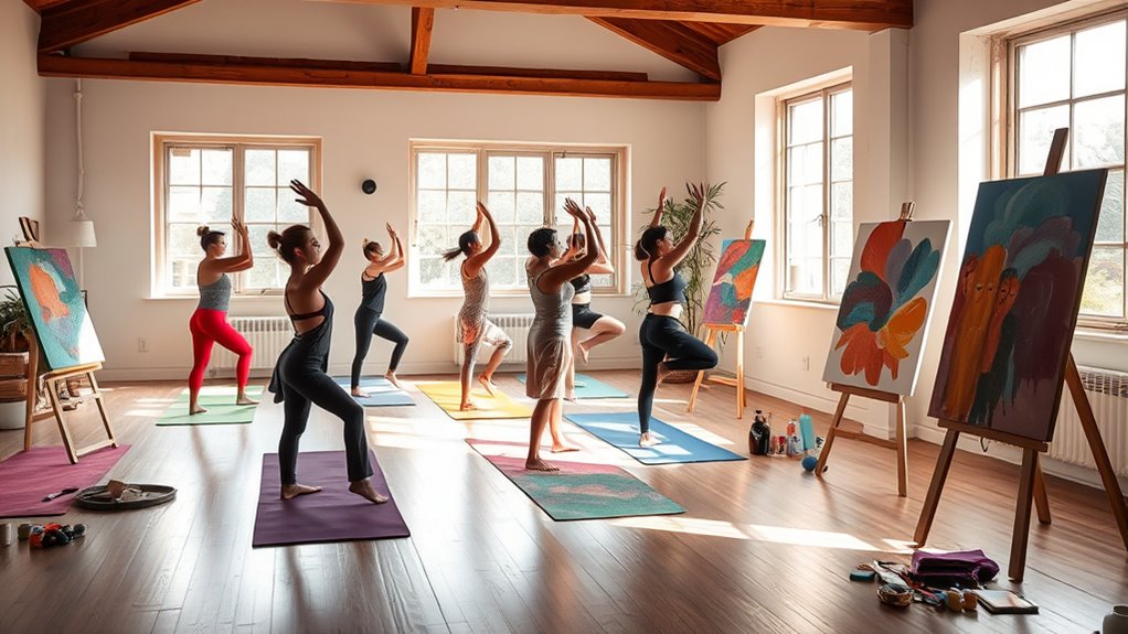 Yoga und Kunsttherapie