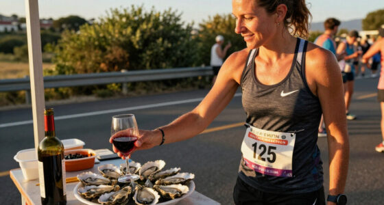 At This French Marathon, Runners Make Pit Stops For Wine And Oysters